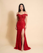 Robe Corset Rouge