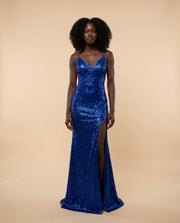 Robe À Paillettes Royal