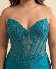 Teal Gown