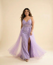 Robe Sirène Lilas