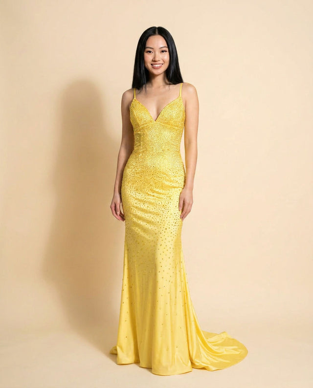 Robe jaune