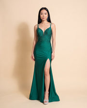 Robe Sirène Émeraude