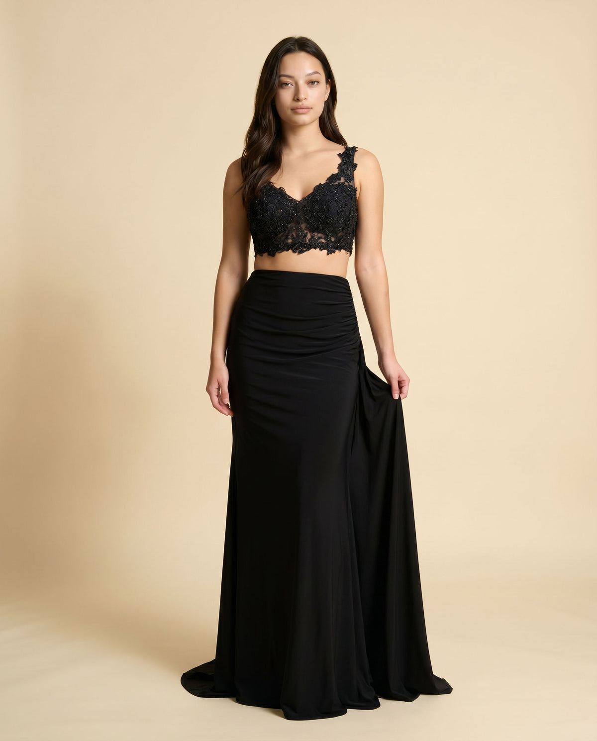 Robe Asymetrique Rouge