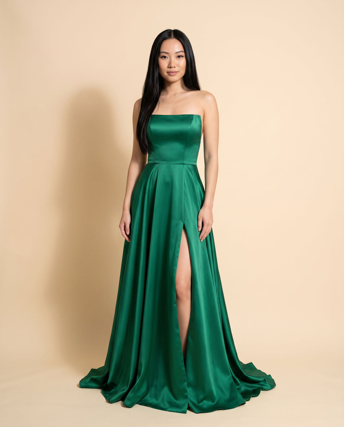 Robe Bustier Émeraude