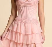 Robe à volants Blush
