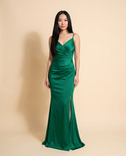 Robe Ajusté Émeraude