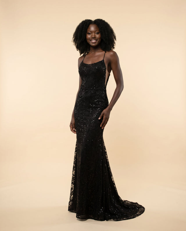 Robe Ajustée Brillante Émeraude