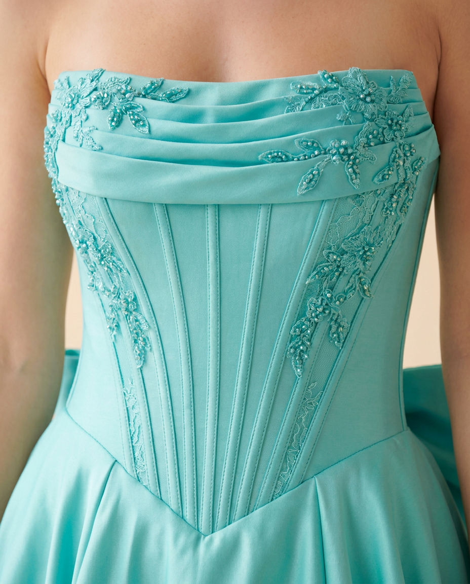 Aqua Gown