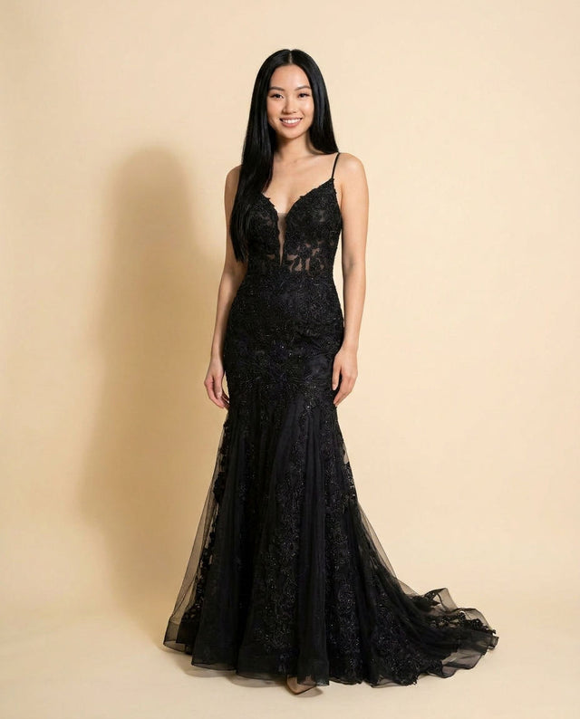 Robe Sirène Noire