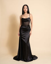 Robe Corset Noire