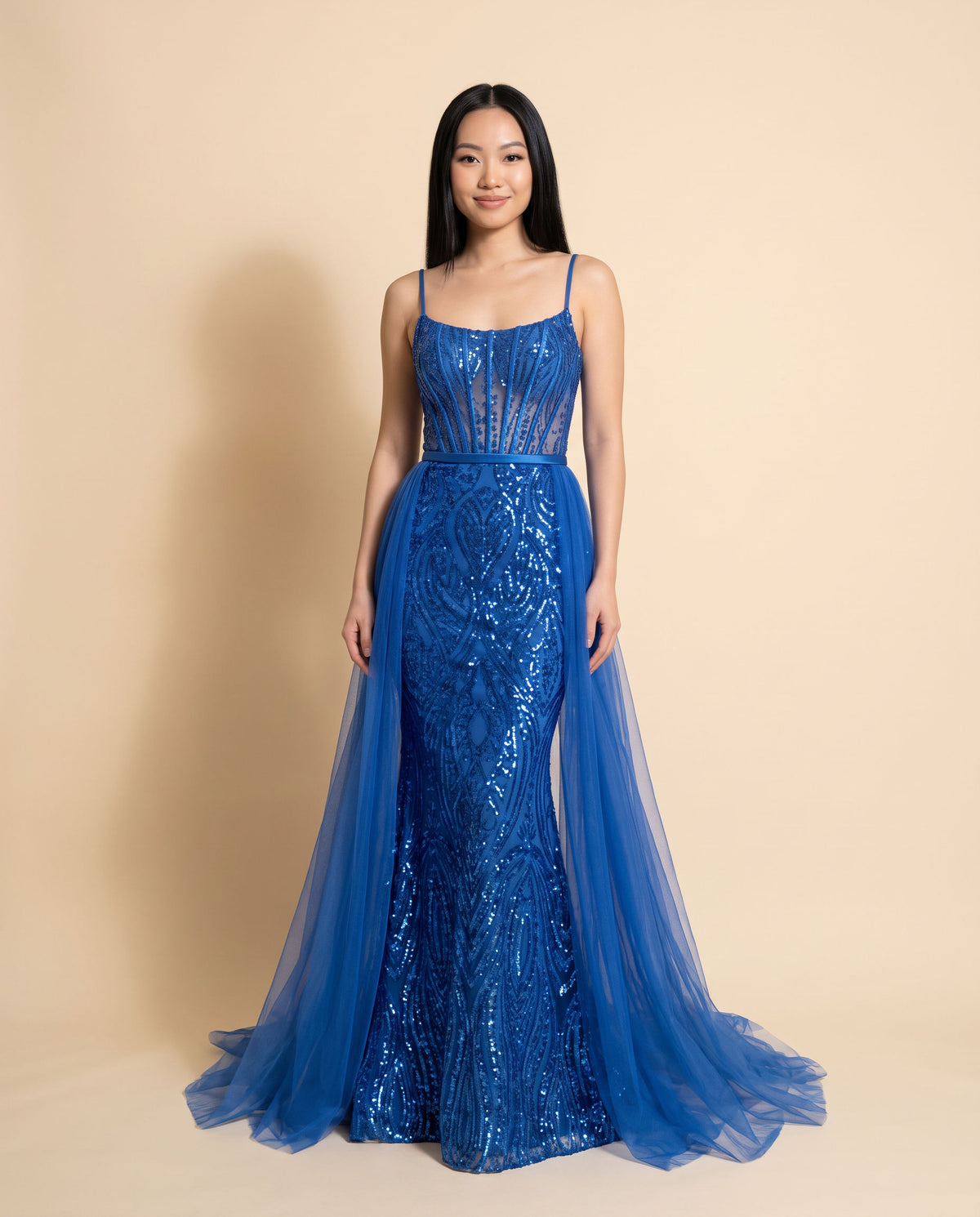 Robe Bleu Givré