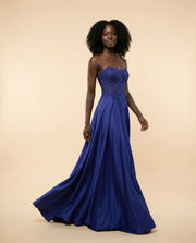 Robe Corset Fluide Marine