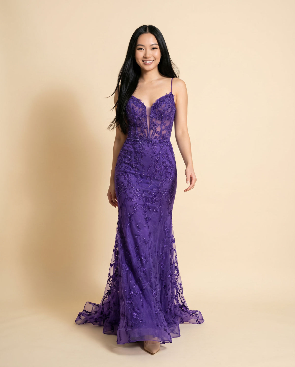 Robe Sirène Purple