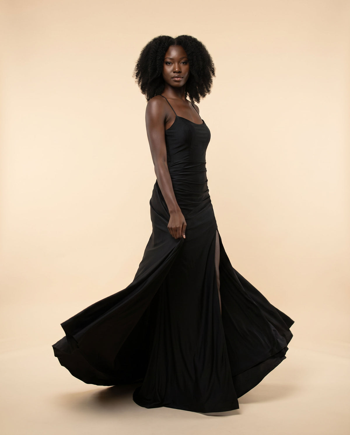 Robe Extensible Noire