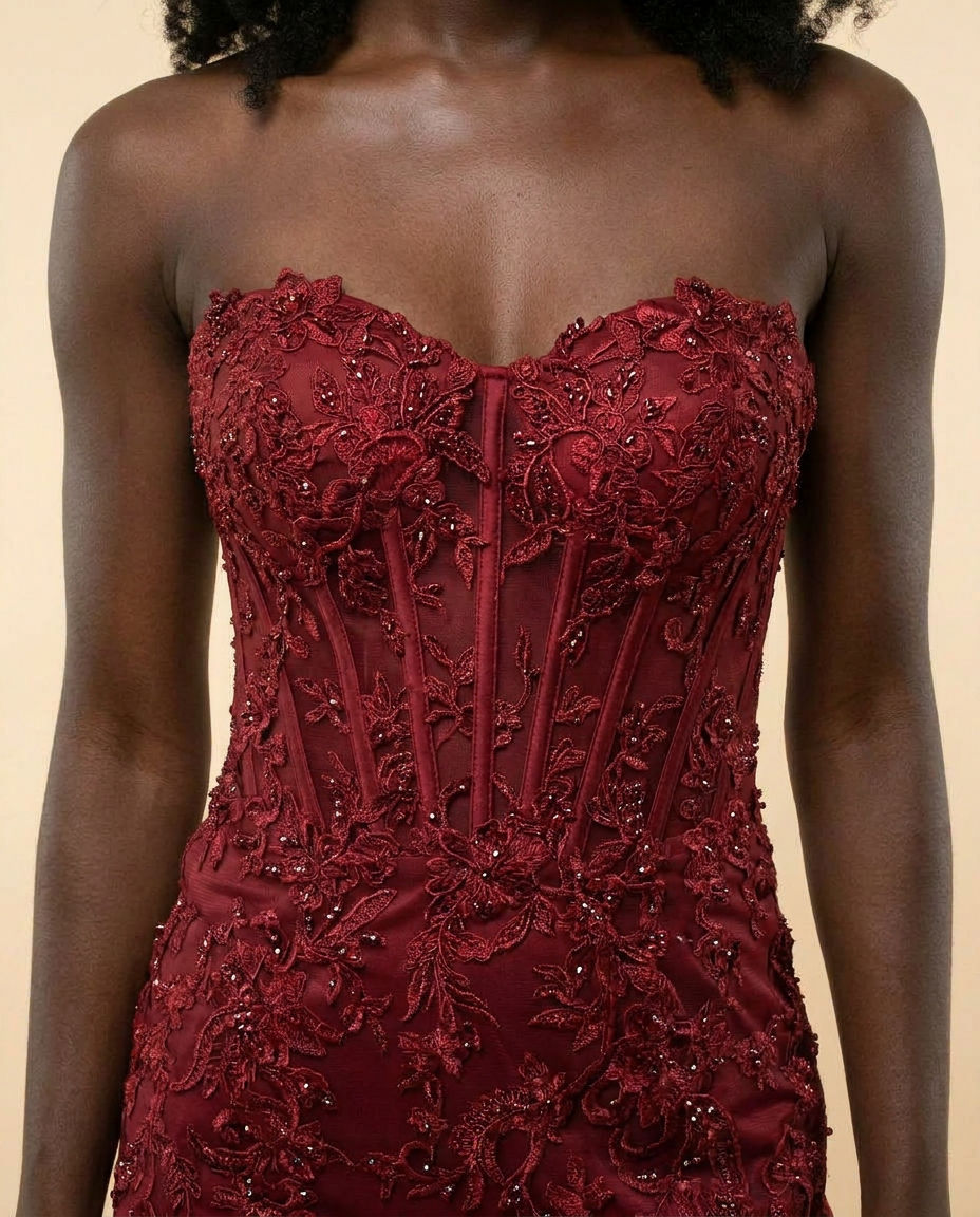 Robe Corset Bourgogne