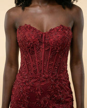 Robe Corset Bourgogne