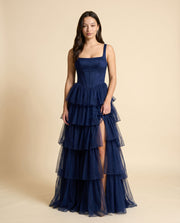 Robe à étages marine