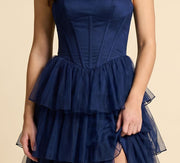 Robe à étages marine