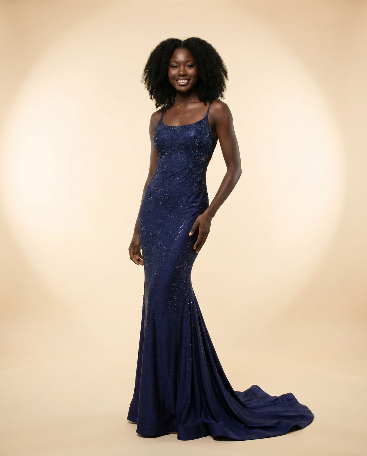 Robe Décolleté Brillante Émeraude