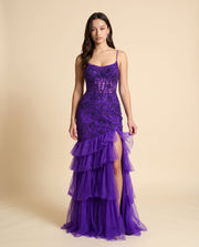 Robe Violet Foncé