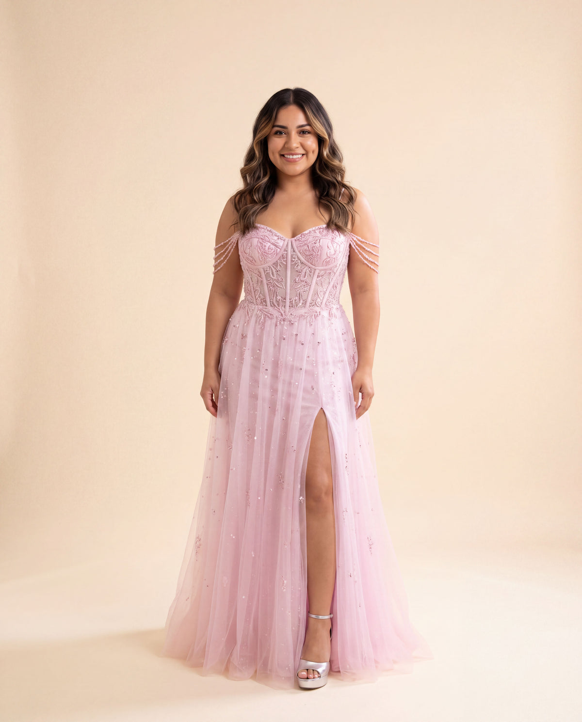 Robe Corset Rose