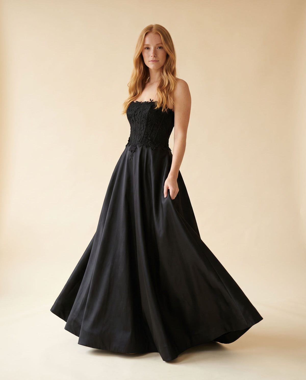 Robe Princesse bustier Noire