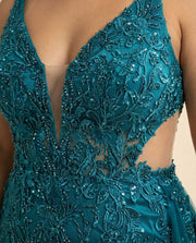 Robe Sirène Paon