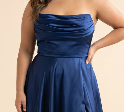 Robe Bustier Marine