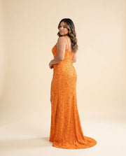Robe En Dentelle Marine