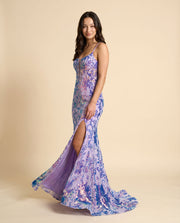 Robe Lilas / Multi
