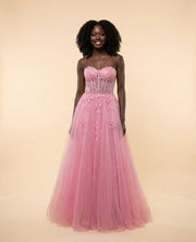 Bustier Gown Pink