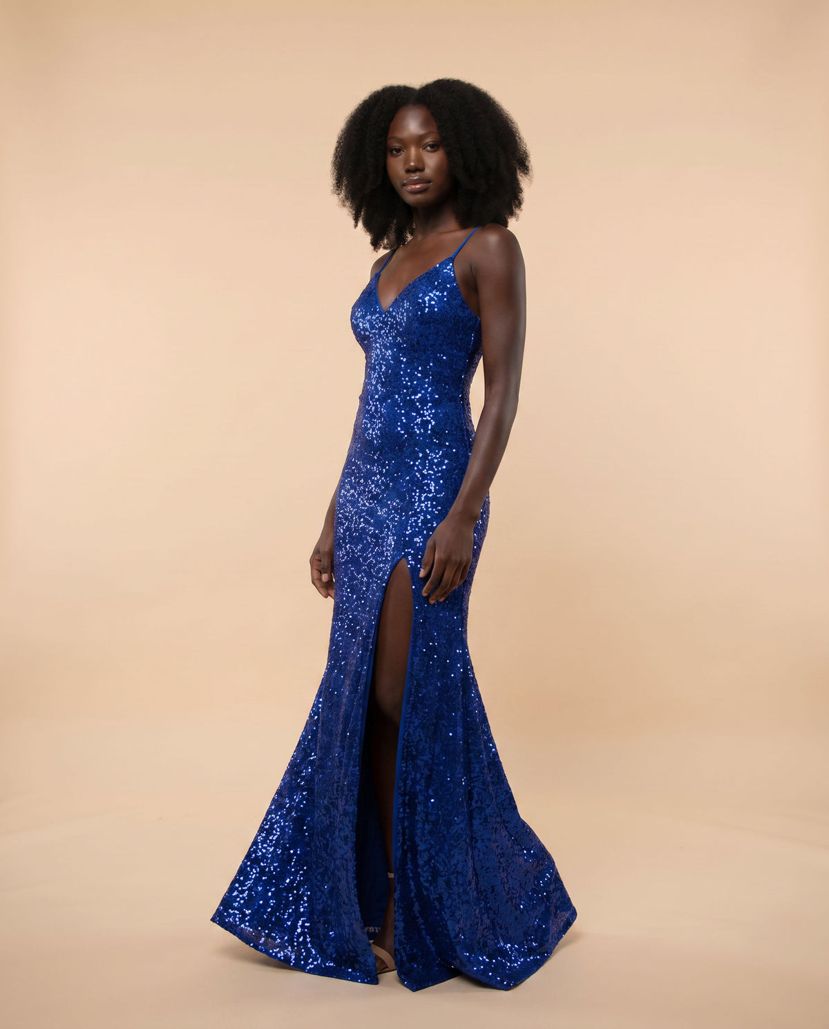 Robe À Paillettes Royal