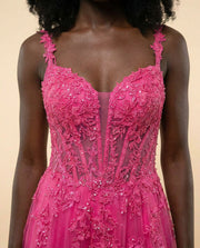 Robe en Dentelle Rose