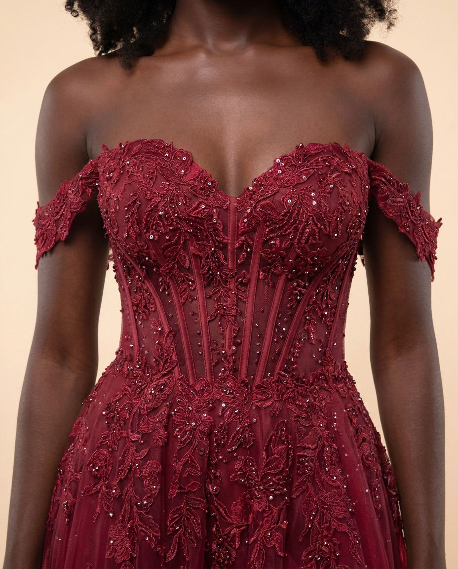 Robe Corset Bourgogne
