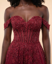 Robe Corset Bourgogne