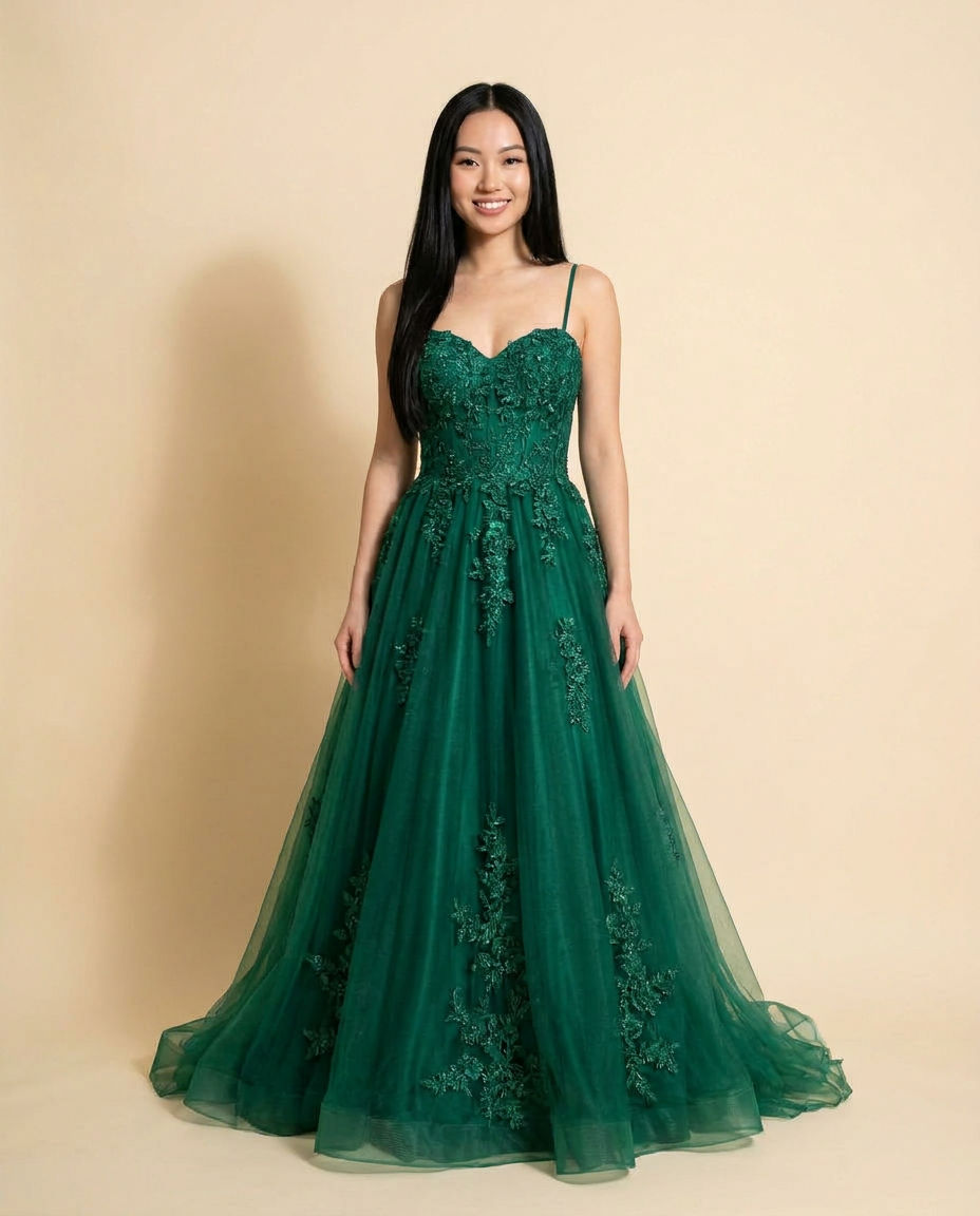 Robe Corset Émeraude