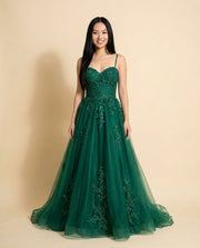 Robe Corset Émeraude