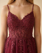 Robe Dos Ouvert Bourgogne