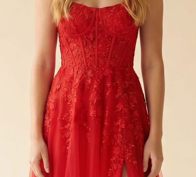 Robe En Tulle Avec Fleurs Émeraude