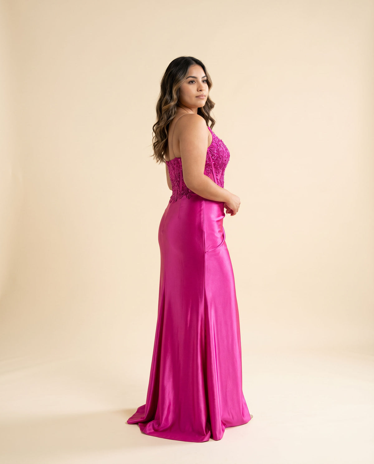 Robe Corset Fuchsia