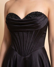 Robe Corset Noire