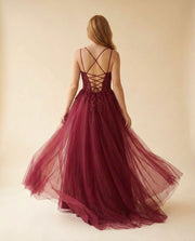 Robe Dos Ouvert Bourgogne