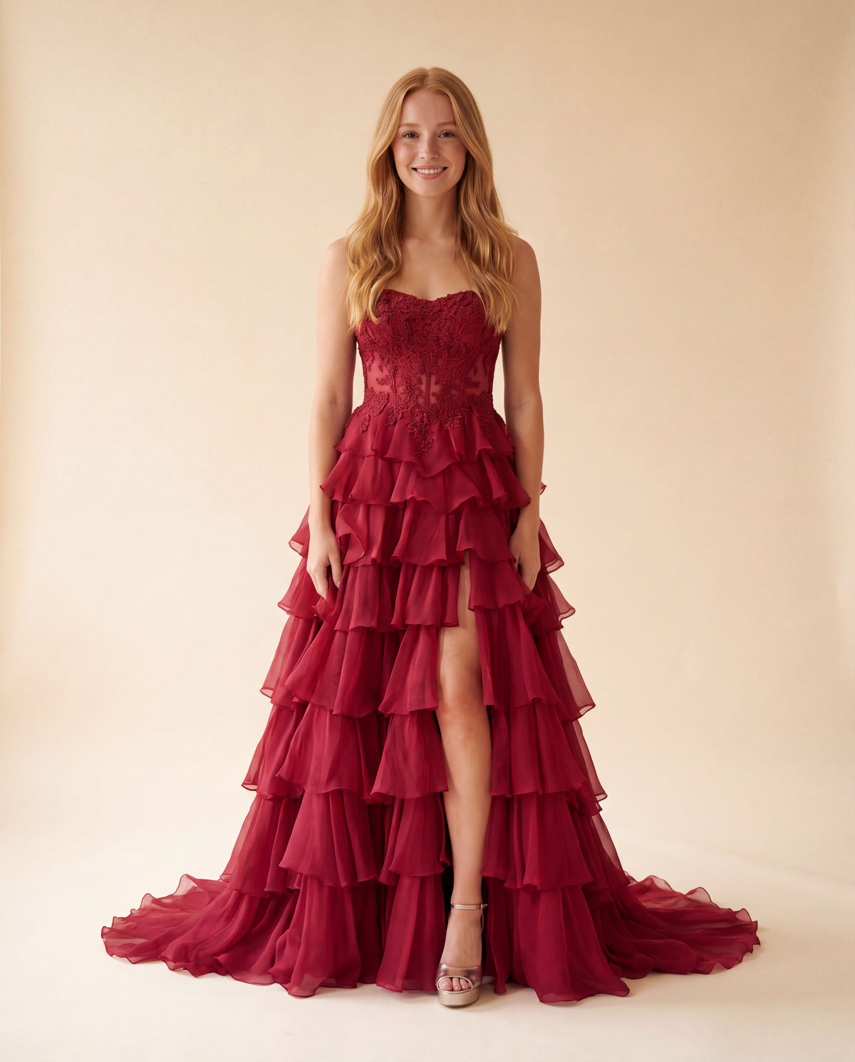Robe à Volants Bourgogne