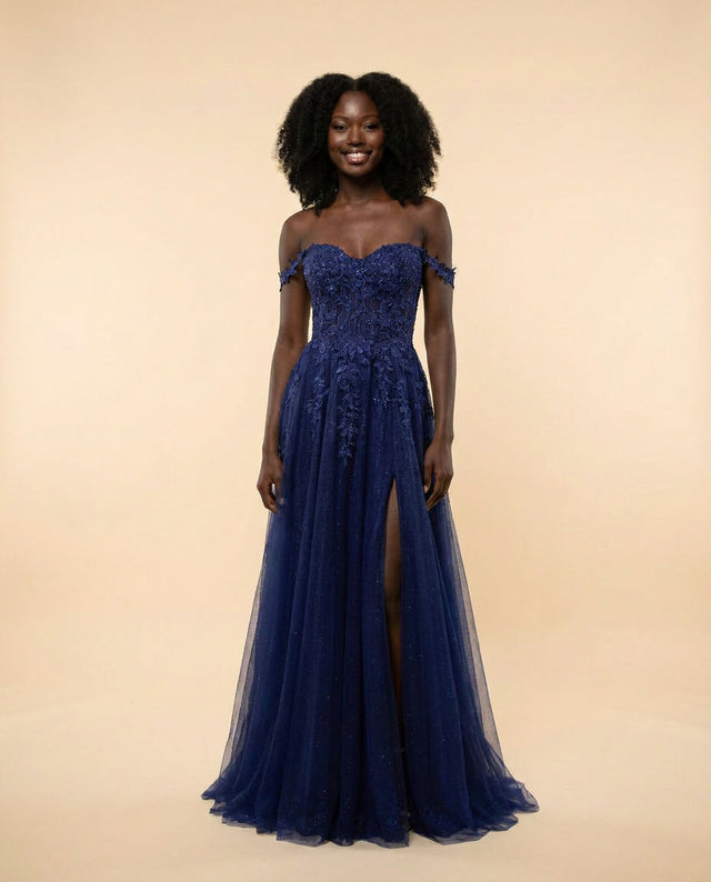 Robe Navy Blue