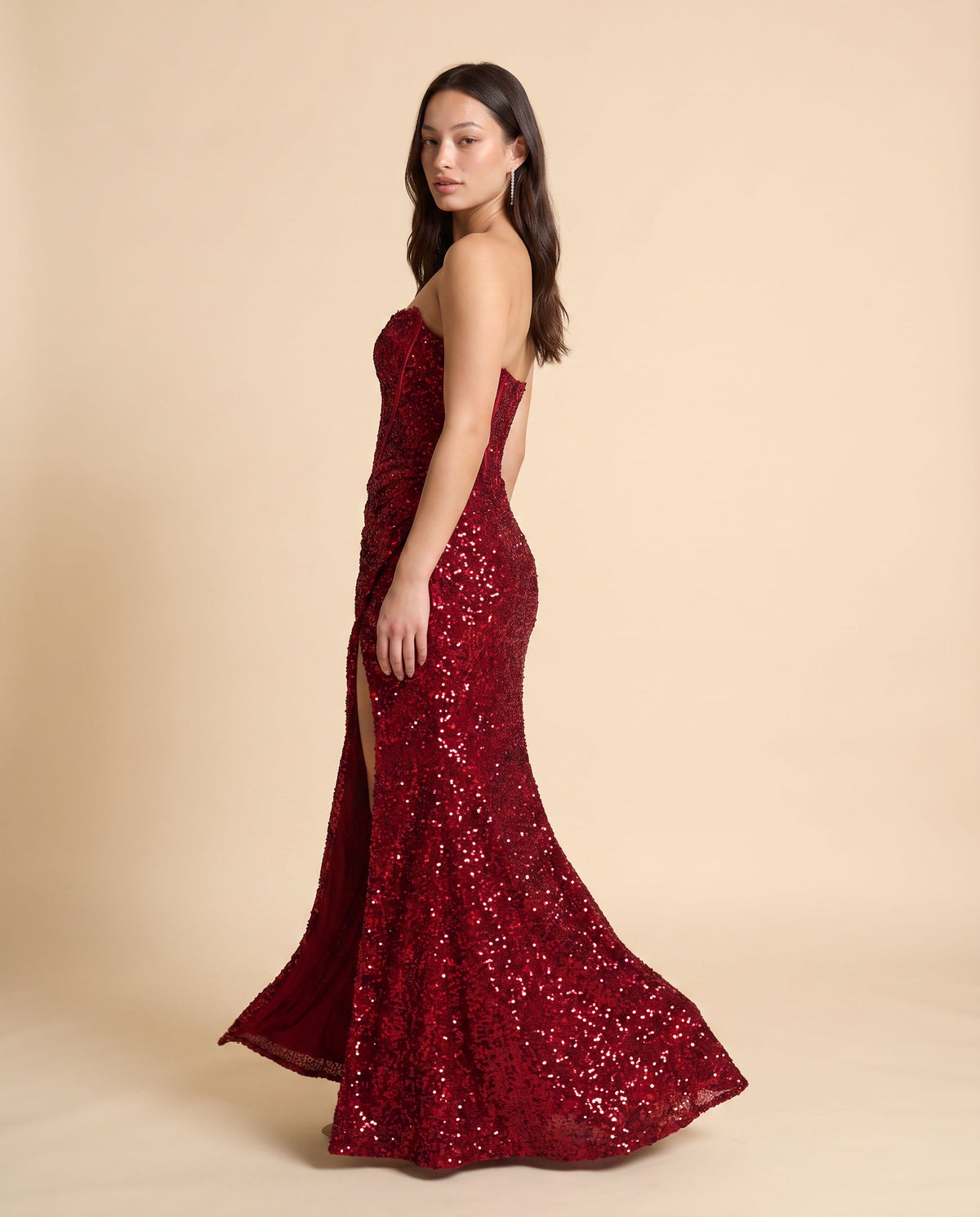 Robe Corset Rouge
