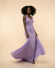 Robe Sirène Lilas