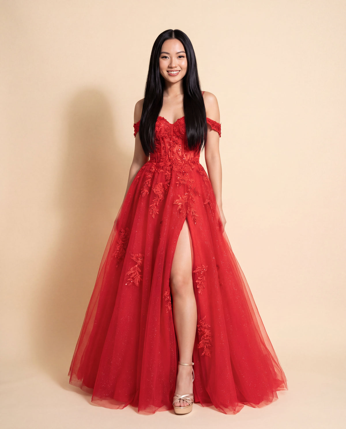 Robe Corset Rouge