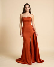 Robe Sirène Rust