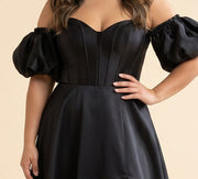 Robe Avec Fente Marine