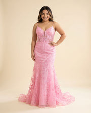 Robe Sirène Rose Bonbon